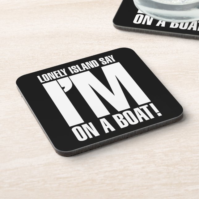 Porta-copo Eu estou em um barco (Left Side)