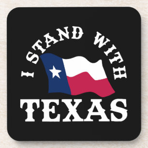 Porta-copo Eu Fico Com o Texas