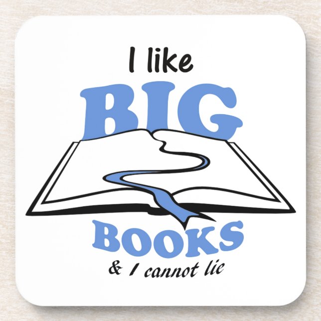 Porta-copo Eu gosto de Big Books (Frente)