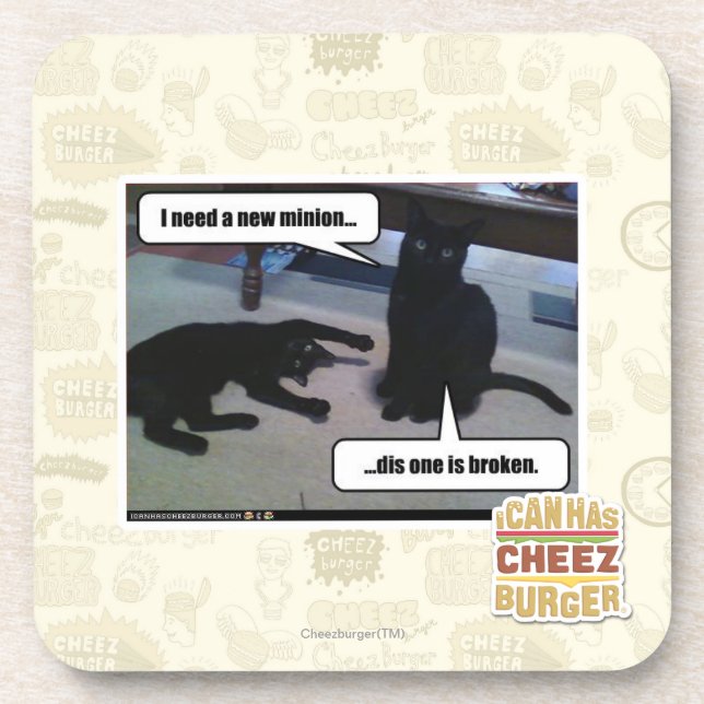 Porta-copo Eu preciso um sequaz novo (Frente)