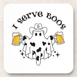 Porta-copo Eu sirvo Boos! Barman assustador