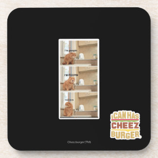 Porta-copo Eu sou poopin!