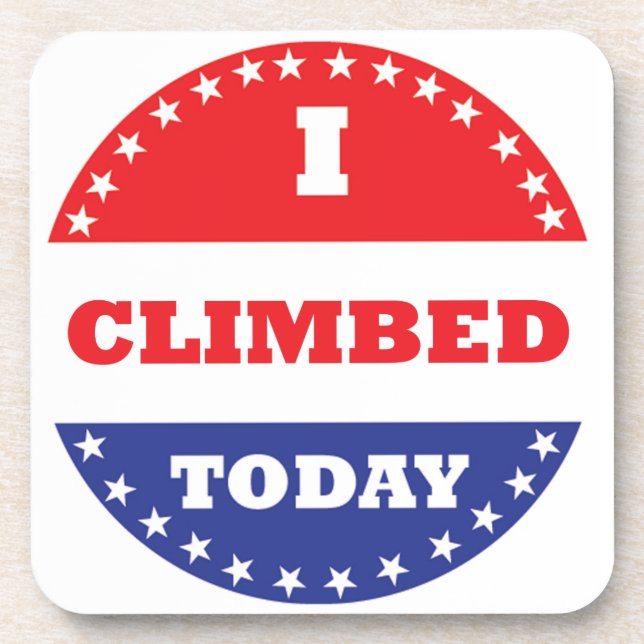 Porta-copo Eu Subi Hoje (Frente)