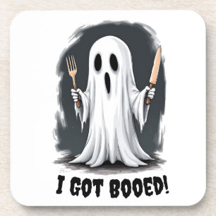 Porta-copo Eu tenho o Fantasma do Halloween