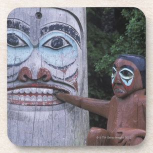 Porta-copo EUA, Alaska, Ketchikan, centro da herança do