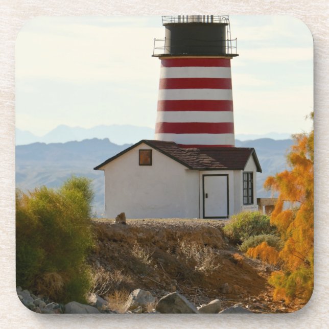 Porta-copo EUA, Arizona, Lago Havasu City. Vista do Oeste (Frente)