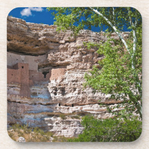 Porta-copo EUA, Arizona. Montezuma Castle, As Ruínas