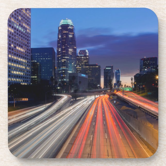 Porta-copo EUA, Califórnia, Los Angeles, 110 Freeway (Frente)