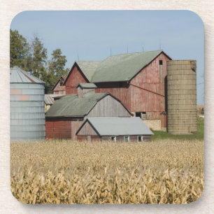 Porta-copo EUA, IOWA, Froelich: Fazenda antiga