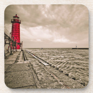 Porta-copo EUA, Michigan, Farol de Grand Haven