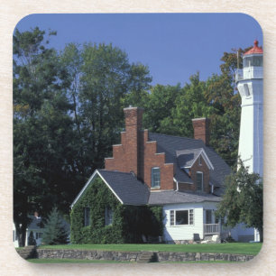 Porta-copo EUA, Michigan, Lake Huron. Porto Sanilac