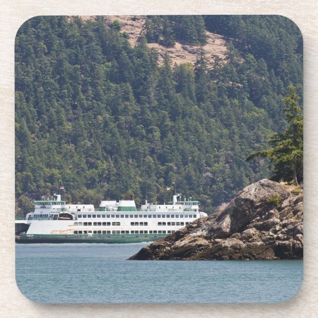 Porta-copo EUA, WA. Washington State Ferries (Frente)