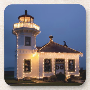 Porta-copo EUA, Washington, Mukilteo. Farol de Mukilteo