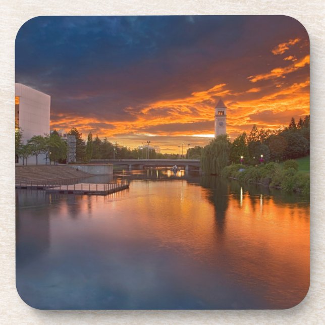 Porta-copo EUA, Washington, Spokane, Riverfront Park (Frente)