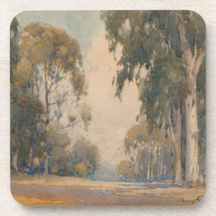 Porta-copo Eucalipto (1922) – Delicada Botânica em Aquarela