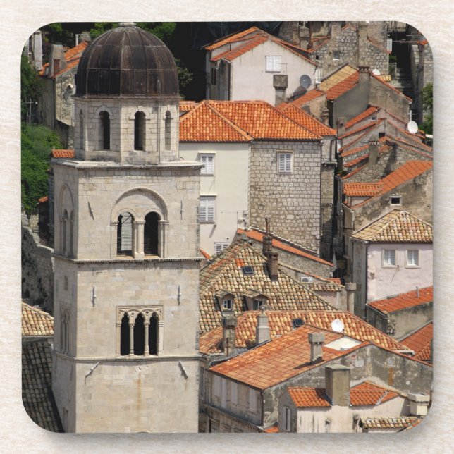 Porta-copo Europa, Croácia. Cidade murcha medieval de (Frente)