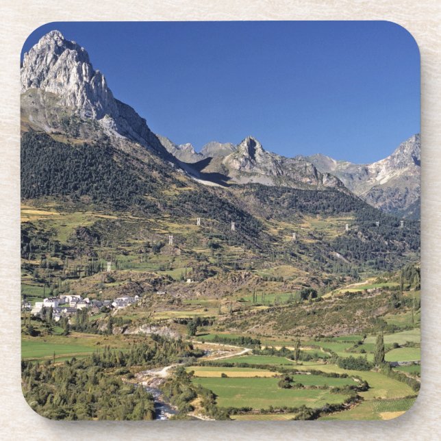 Porta-copo Europa, Espanha, Sallent de Gallego. Um pequeno (Frente)