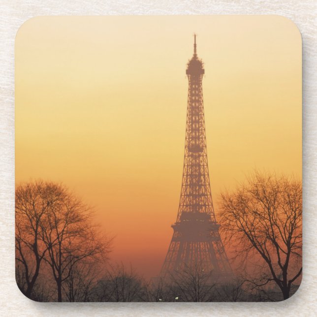 Porta-copo Europa, França, Paris. Torre Eiffel (Média) (Frente)
