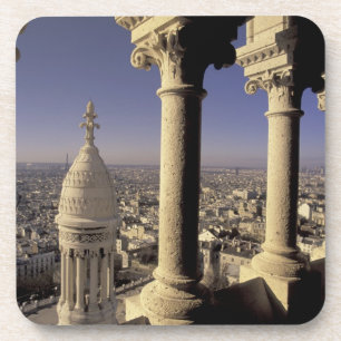 Porta-copo Europa, França, Paris, Vista de Paris através