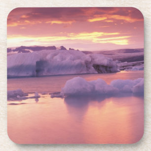 Porta-copo Europa, Islândia, lagoa Jokulsarlon