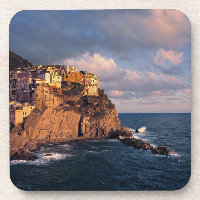Porta-copo Europa, Itália, Manarola. O penhasco (Frente)