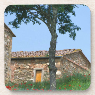 Porta-copo Europa, Itália, Toscana, vila abandonada em