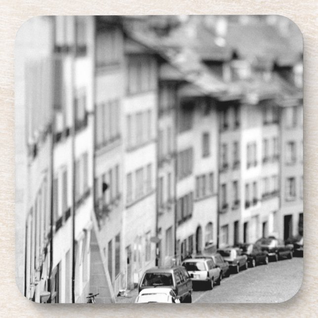 Porta-copo Europa, Suíça, Berna. Edifícios da Cidade Velha (Frente)