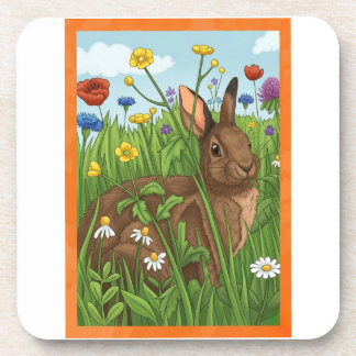 Porta-copo Every Bunny Loves Flowers