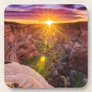 Porta-copo Explosão de sol no Canyon de Chelly, AZ