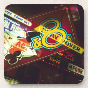 Porta-copo Exposição dupla, Casino interior, Las Vegas,