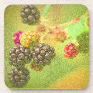 Porta-copo "Fábrica de Frutas Blackberry" Foto Grátis. Compre