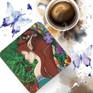 Porta-copo Fae Folk