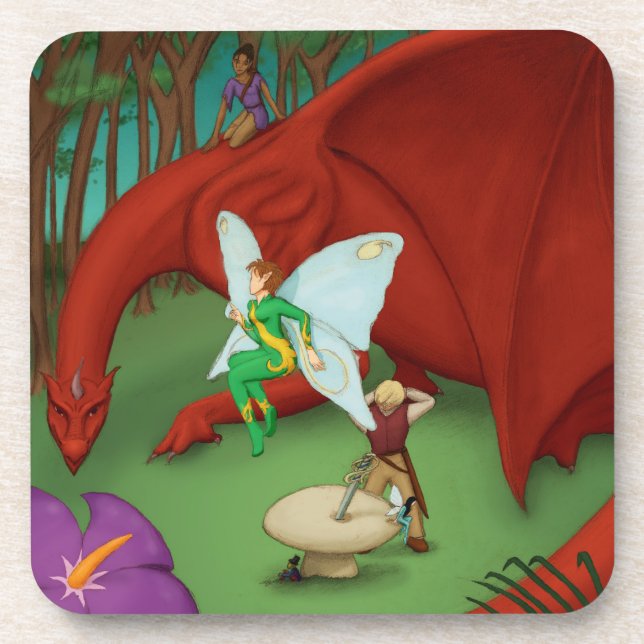 Porta-copo Fairy Quest (Frente)