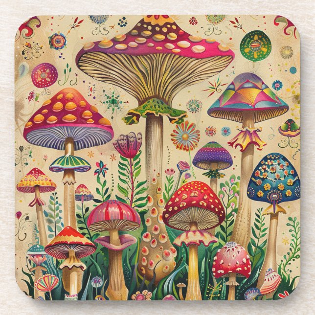 Porta-copo Fairytale Mushroom (Frente)