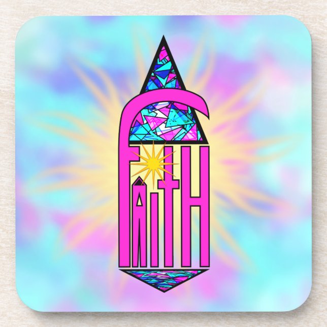 Porta-copo Faith ~ Steeple (Frente)