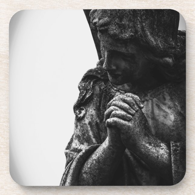 Porta-copo Falln Angel na oração (Frente)