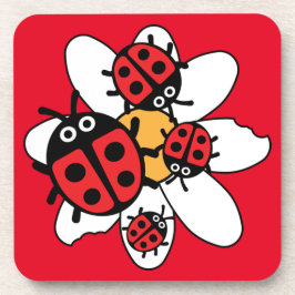 Porta-copo Família Ladybird E Ladybug