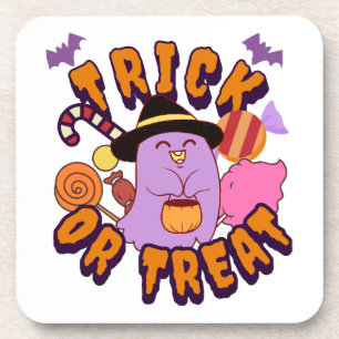 Porta-copo Fantasma Adorável de Halloween Presente ou Travess