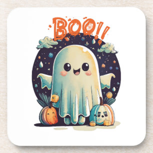 Porta-copo Fantasma Divertido do Halloween Boo na Galáxia