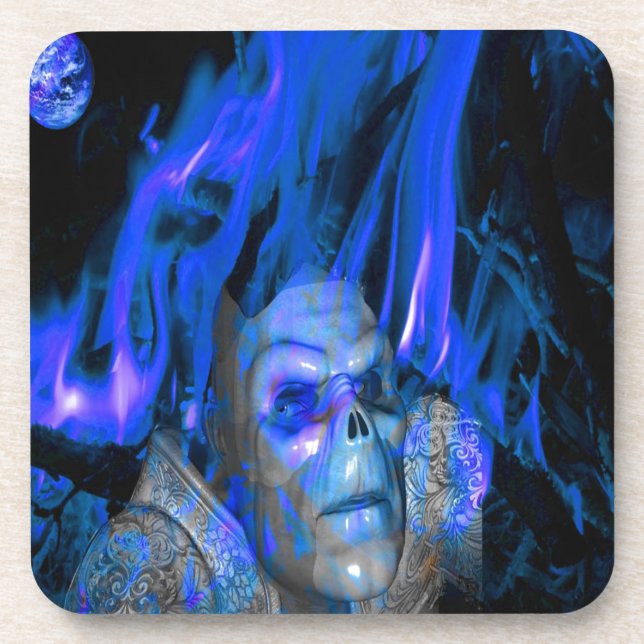 Porta-copo Fantasma do Espaço (Frente)