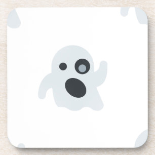 Porta-copo fantasma emoji