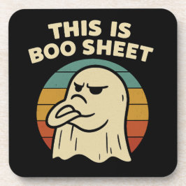 Porta-copo Fantasma Engraçado "Isto É Folha de Boo" Halloween
