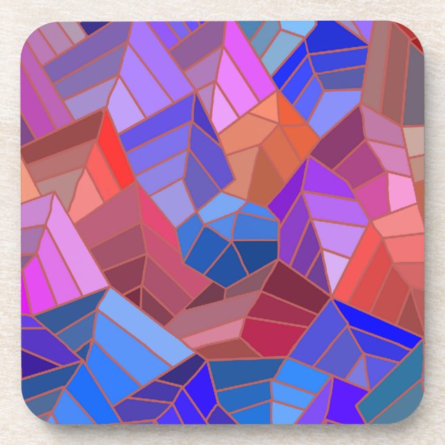 Porta-copo Fantasy Mounains View do Céu (Frente)