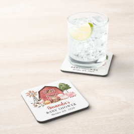 Porta-copo Farm Animals, Cute Animals, Red Barn, Baby Shower