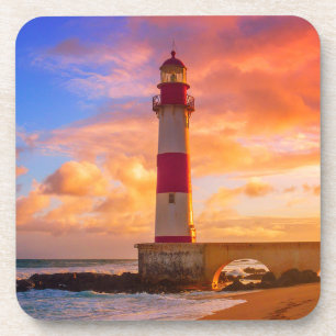 Porta-copo Faróis Farol de Itapuã Bahia Brasil