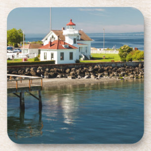 Porta-copo Farol de Mukilteo, Mukilteo, Washington, EUA