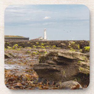 Porta-copo Farol de Whitley Bay