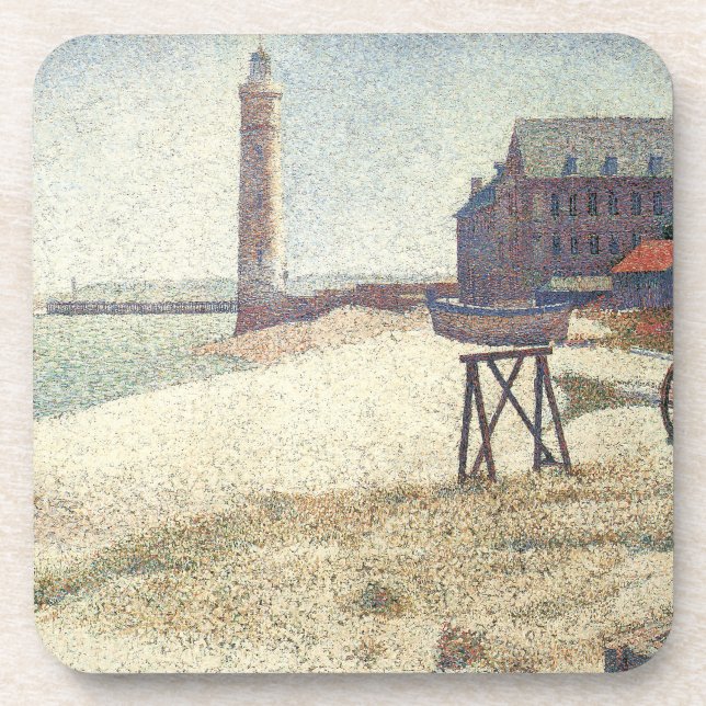 Porta-copo Farol em Honfleur (Frente)
