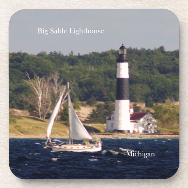 Porta-copo Farol grande e portas copos plásticas de bote 6 (Frente)