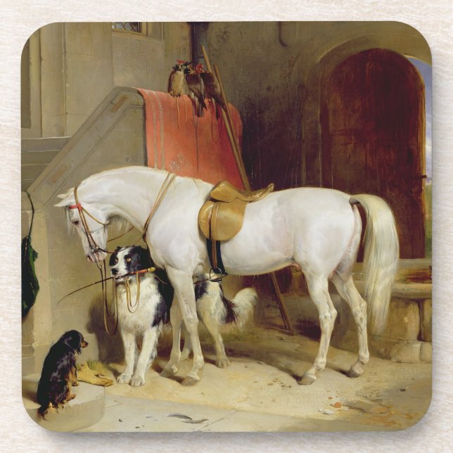 Porta-copo Favoritos do Príncipe George (óleo na canvas) (Frente)